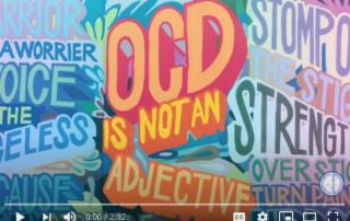 OCD isn't an adjective, it's a serious and debilitating mental disorder