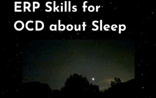 ERP skills for OCD about sleep