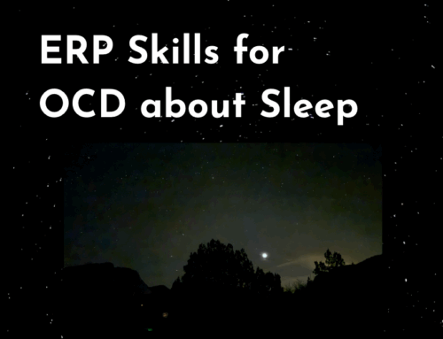 ERP skills for OCD about sleep